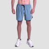 GymBeam 2in1 Shorts Essence Blue - M