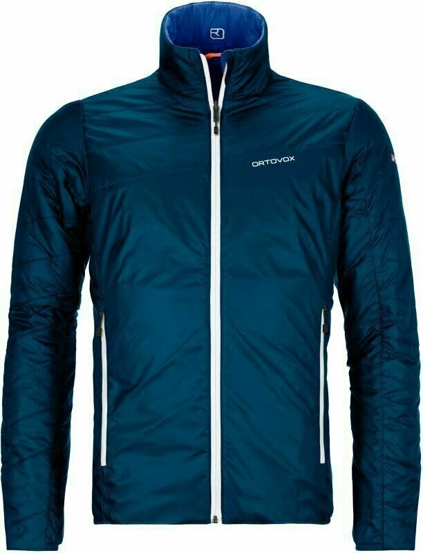 Ortovox Swisswool Piz Boval jacket M Petrol Blue