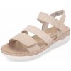 Dámske sandále REMONTE R6861-20 béžová S6 37