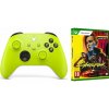 Xbox Wireless Controller Electric Volt + Cyberpunk 2077 UE XSX