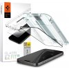 Spigen Glass.TR EZFit FC s aplikátorom, Tvrdené sklo, iPhone 15 Pro, čierne 8809896752213