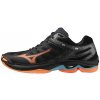 Mizuno Wave VOLTAGE 2 Black/Neon Flame