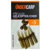 5ks - Prevlek UnderCarp Helicopter/Chod Sleeve Hnedá