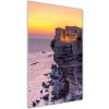Vertikálny foto obraz akryl do obývačky Domy nad útesom 50x100 cm
