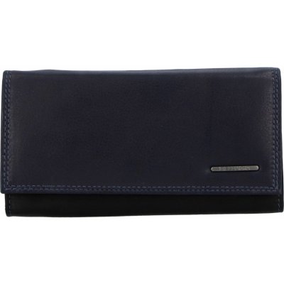 Bellugio dámska kožená peňaženka čierno Sofia New čierna modrá
