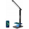 Brilagi Brilagi - LED Stmievateľná lampa s bezdrôtovým nabíjaním REGINA LED/8,5W/230V čierna BG0504 + záruka 3 roky zadarmo + záruka 3 roky zadarmo