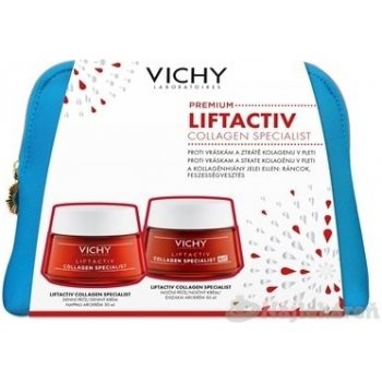 Vichy Liftactiv collagen specialist XMas denný krém 50 ml + nočný krém 50  ml darčeková sada od 69,35 € - Heureka.sk