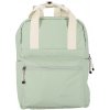 Travelite Basics Canvas Backpack Light green 11l