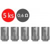 Joyetech žhaviaca hlava BF eGo AIO SS316 0,6ohm 5ks