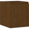 Mexen Rivel kúpeľňová skrinka pod umývadlo 40 cm, 1 dvere, ryhovaná, orech - 91A21-04047-1-BF86