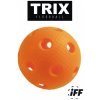 Florbalová loptička TRIX - oranžová