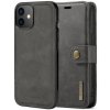 DG.Ming 2v1 odnímateľné flipové púzdro pre iPhone 12 mini - šedé - možnosť vrátiť tovar ZADARMO do 30tich dní