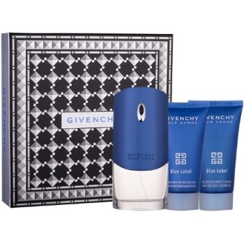 Givenchy Pour Homme Blue Label EDT 100 ml + sprchový gél 50 ml + balzam po holení 50 ml darčeková sada