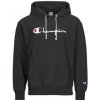 Champion Mikiny HOODED SWEATSHIRT Čierna