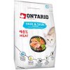 Ontario Cat Hair & Skin Salmon 0,4 kg