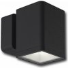 McLED LED svietidlo Verona S, 7 W, 3000 K, IP65, čierna farba