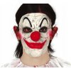 Latexová maska klaunský klaun detský Halloween