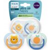Cumlík Philips Avent ortodontický, symetrický silikónový 0 +