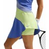Dámske sukne Nike Court Slam Dri-FIT High-Waisted Tennis - light lemon twist/sapphire/white - Viacfarebný (XL)