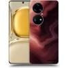 Picasee silikónový prehľadný obal pre Huawei P50 - Rouge