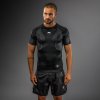 Rashguard Venum Nexus – krátke rukávy – Black/Silver Velikost: XXL
