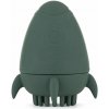 PETITE&MARS Hračka silikónová do vody s kefkou Splashy Rocket Misty Green 6m+