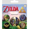 Pyramid International Set odznakov Zelda