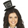 Čelenka klobúčik Happy New Year strieborný