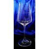 LsG-Crystal Sklenice na bílé víno 36 x Swarovski krystal bezolovnaté sklo ručně broušené dekor Claudia Sandra 681 250ml 6 ks