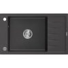 Mexen Elias - drez granitový 79,5x48,0cm, 1-komorový, čierna-škvrny, 6511791005-76