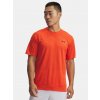 Pánske tričko Under Armour UA Tech Vent Jacquard SS-ORG Oranžová XL