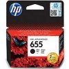 HP 655 Black Ink Cart, 14 ml, CZ109AE (550 pages)