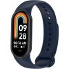 eses Silikónový remienok pre Xiaomi Smart Band 8 a 9 - Tmavo modrý