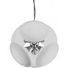 Luxera s.r.o. LUXERA 64300 DIAMO 6xE14/40W, OPAL GLASS, CHROME