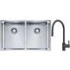 Súprava nerezový drez Franke Box 127.0370.188, kuchynská batéria Franke Eos 115.0613.671