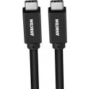 Avacom DCUS-TPCC-10K60W USB Type-C - USB Type-C, 100cm, černý