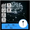 Aigostar B.V. | Aigostar - LED Solárna vianočná reťaz 100xLED/8 funkcií 12m IP65 studená biela | AI0424