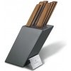Victorinox 6.7186.6 Swiss Modern súprava nožov, 6-dielna, drevená + blok/stojan antracit
