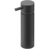 Zack Dávkovač mydla MANOLA 175 ml, stojaci, čierny, nerezová oceľ