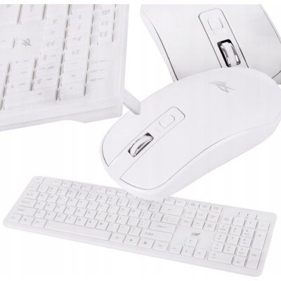 Verk 06302 Bezdrôtová klávesnica a myš biela