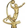 F227/G - Figúrka plast. basketbal zlatá H-15cm - 15 cm,Výška (cm)