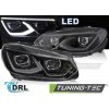 Tuning-tec PLNÉ LED SVETLOMETY ČIERNA pasujú na VW GOLF 6 08-13