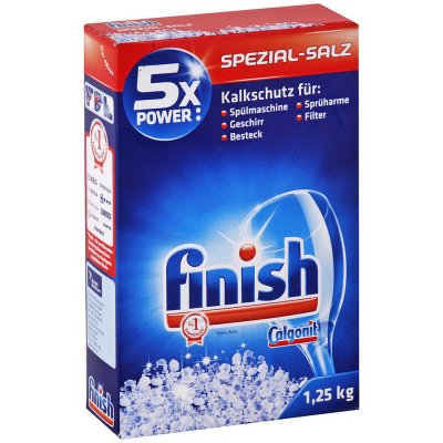 Calgonit Finish Špeciálna soľ do umývačky riadu 1,25 kg od 3,72 € -  Heureka.sk