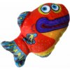 JK ANIMALS Plyšová ryba, červená, 9 cm