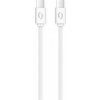 Aligator DATKP32 Dátový POWER 3A USB-C - USB-C, +m, bílý