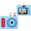 Xrec Digitální fotoaparát 40mp HD fotoaparát s objektivem pro selfie pro děti, MP3 hry / H05 / Modrý králík