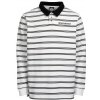 INDEPENDENT mikina - Bauhaus Stripe Polo Crew White Stripe (WHITE STRIPE) veľkosť: M
