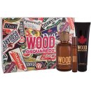 Dsquared2 Wood Men EDT 100 ml + sprchový gél 150 ml + EDT 10 ml darčeková sada