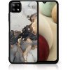 VSETKONAMOBIL 39439 MY ART Silikónový kryt Samsung Galaxy A22 5G GREY MARBLE (140)