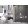 Ravak MATRIX MSRV4 sprchový kút 80x80x195 cm, rohový vstup,Bright alu,Transp+vešiak 1WV44C00Z1